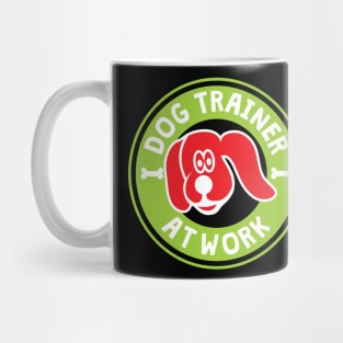 Dog Trainer At Work Mug